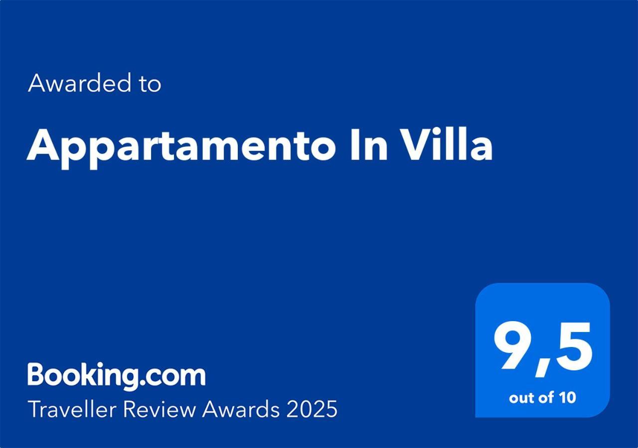 Appartamento In Villa パラビアーゴ エクステリア 写真